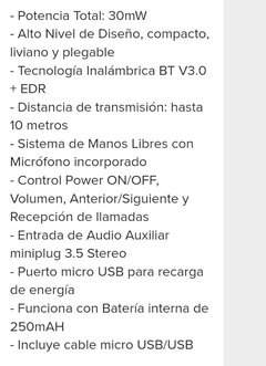 Auricular Bluetooth en internet