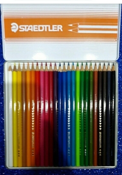 Lápices Staedtler de 24 en lata - comprar online