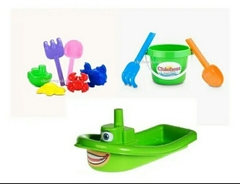 Set de playa , barco ,balde. - comprar online