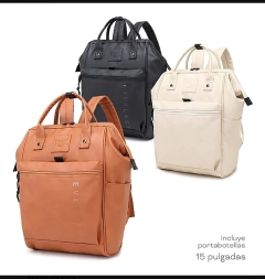 Mochila bolso eco cuero