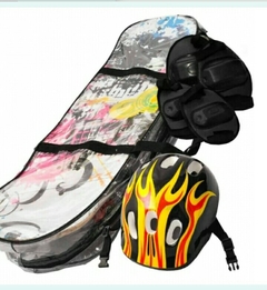 Skate Kit con casco, rodilleras y coderas en internet