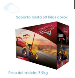 Triciclo Cars con barra - comprar online