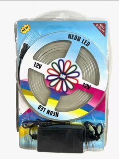 Led Neon flexible de 5 metros blanco