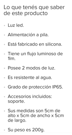 Luces LED para bicicletas de 2 u.