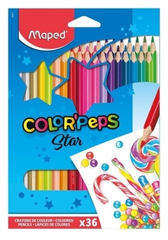 Lápices de colores Maped de 36