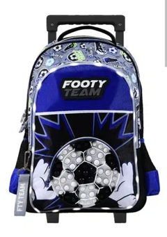 Mochila carrito Futbol con luces LED en internet