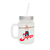 mason jar Jão - caneca com canudo