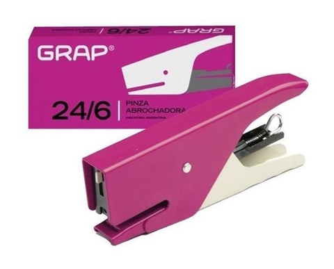 ABROCHADORA GRAP PINZA PINTADA NRO. 24/6 (3F9)