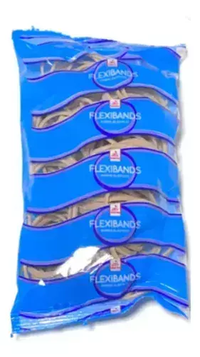 BANDAS ELASTICAS X 500 GRS FLEXIBANDS