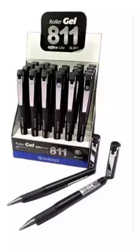 BOLIGRAFO SABONIS ROLLER GEL 811 NEGRO