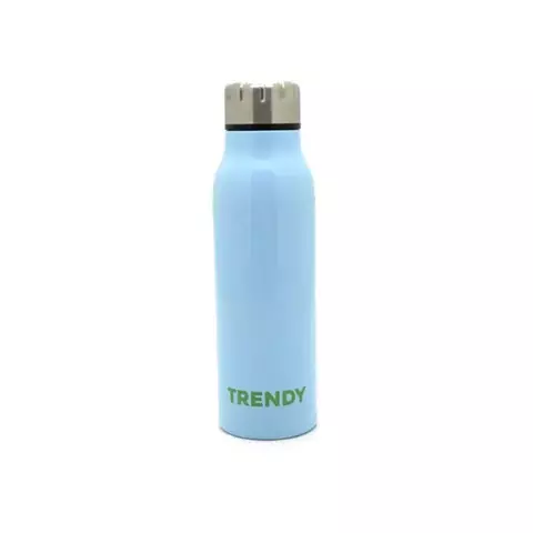 Botella térmica Trendy 500ml celeste