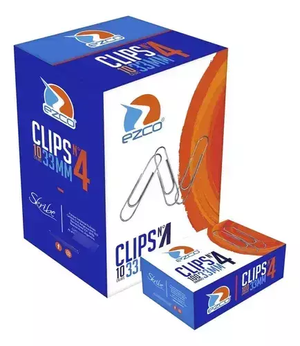 BROCHES CLIPS EZCO N° 4 X 100