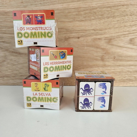 DOMINO DE MADERA MOTIVOS VARIOS (AF1)