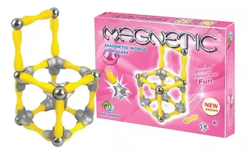 JUEGO MAGNETICO Palitos Imantados Bolitas