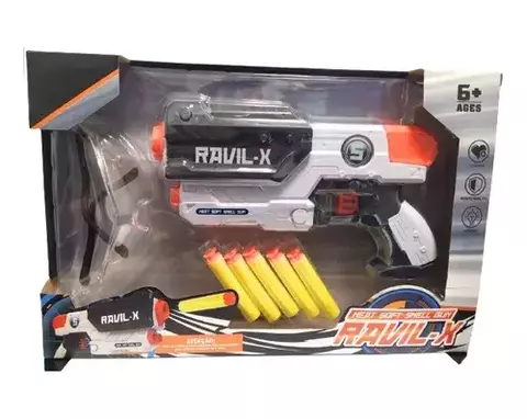 PISTOLA LANZA DARDOS C/ANTEOJO (47B)