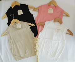 Blusa sin mangas Carrie