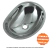 JOHNSON - BACHA BAÑO OV330L OVAL - SKU - 17823