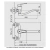FV - 0406/B1-CR ARIZONA - JUEGO MONOCOMANDO PARA PARED DE COCINA - SKU - 25290 - comprar online
