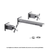 FV - DOMINIC 0203R/85-CR JUEGO PARA LAVATORIO DE PARED - SKU - 31741