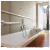 BARRA RECTA CURVA 300MM HIERRO BLANCA - SKU - 31845 - comprar online