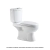 PIAZZA - INODORO LARGO + DEPOSITO DESCARGA DOBLE + ASIENTO B0400 - SKU - 38235