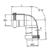 DURATOP - CODO A 90º (87º 30') H-H 40MM - SKU 4034 - comprar online
