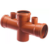 AWADUCT - RAMAL DOBLE 90º 110X63 DOBLE VENTILACION 50 - SKU 16656