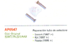Reparacion tubo de selectora Escort (1997 >), Ka (1997 >), Fiesta(1995 >). AP0547