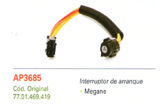 Interruptor de arranque Megane. AP3685