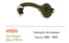 Interruptor de arranque Escort (1988-1992). AP5503