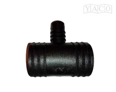 Te plastica 3 vias, 2 vias de 34mm y 1 via de 20mm art. 1005.10