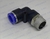 Conector Neumático Codo Rosca Bspt 1/4 Mang 1/4 Spl1/4-02