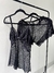 Baby-dolls tule preto na internet