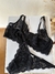 Conjunto Ninna vazada preto - comprar online