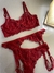 Imagem do Conjunto Ninna com Cinta Rendada Preta