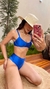 Biquíni Meia Taça com Hot azul - Juliana Dias Intimates 