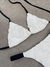 Biquíni bicolor cortininha - comprar online