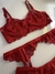 Conjunto Ninna com Cinta Rendada Preta