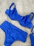 Biquíni Meia Taça com Hot azul - Juliana Dias Intimates 