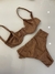 Biquíni Hot Pants Marrom - Juliana Dias Intimates 