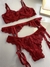 Conjunto Ninna com Cinta Rendada Preta - loja online