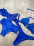 Biquíni Meia Taça com Hot azul - loja online