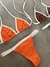 Biquíni fita bicolor Laranja|Off - comprar online
