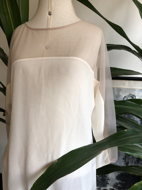 Blusa Mixed Creme