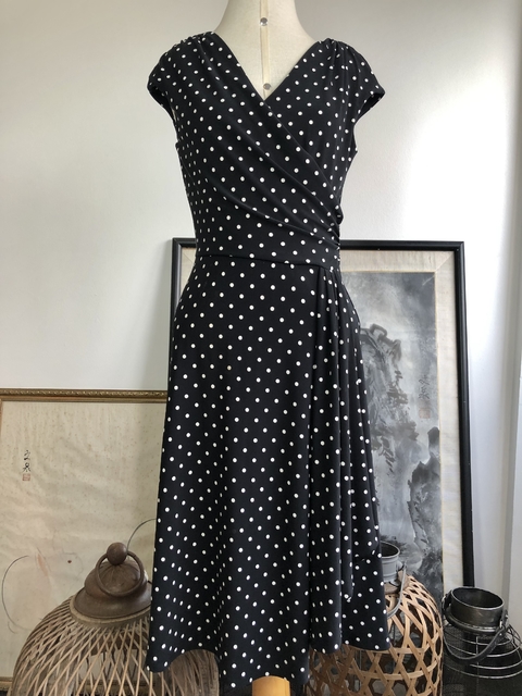 Vestido Poá Marie
