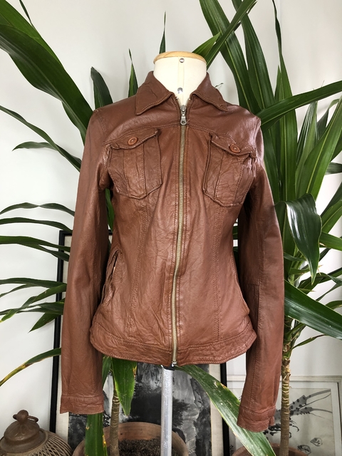 Jaqueta Cognac
