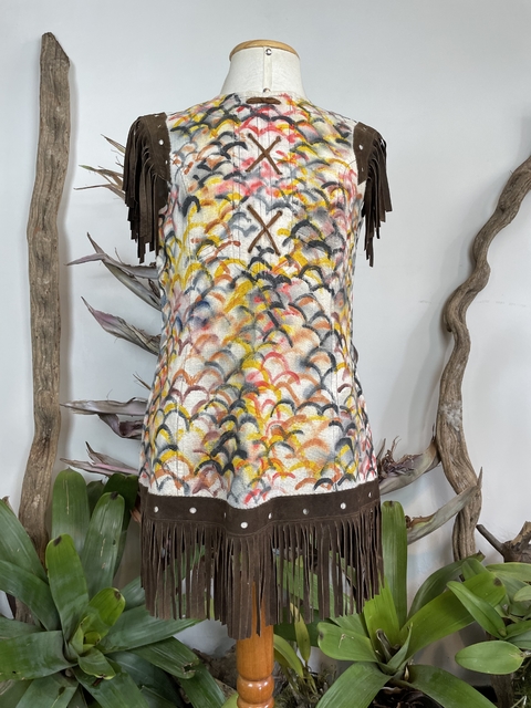 Vestido Intervenção Artística Cori