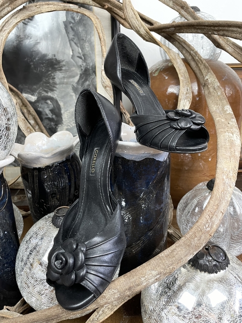 Peep toe Corello Black