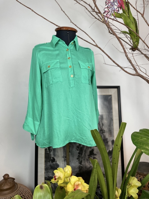 Camisa Verde Absolutti