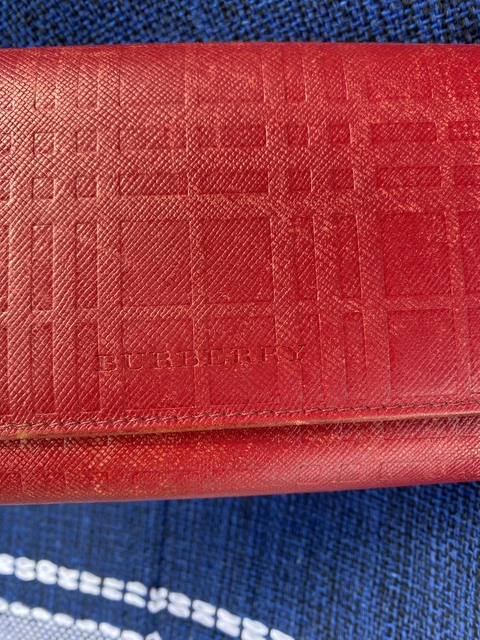 Carteira Red Burberry